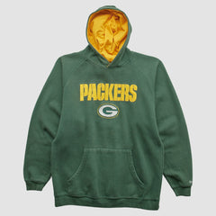 NFL Green Bay Packers Reebok 2000s Hooded Pullover Sweatshirt