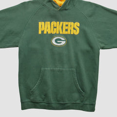 NFL Green Bay Packers Reebok 2000s Hooded Pullover Sweatshirt
