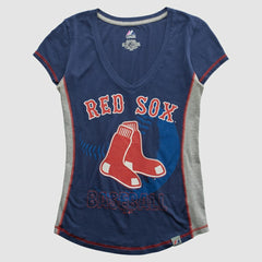 Boston Red Sox Majestic 2010s T-shirt - Navy Vintage