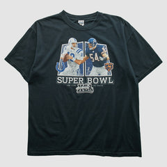NFL Indianapolis Colts Superbowl XLII Anvil 2008 T-shirt