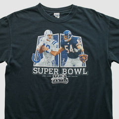 NFL Indianapolis Colts Superbowl XLII Anvil 2008 T-shirt