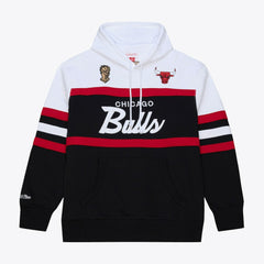 Chicago Bulls Head Coach Hoodie - Black | Mitchell & Ness on sale