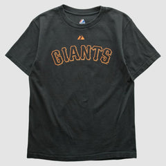 San Francisco Giants Majestic 2009 T-shirt - Black Vintage