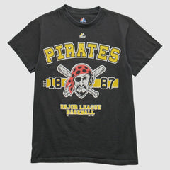 Pittsburgh Pirates Majestic 2000s T-shirt - Black Vintage