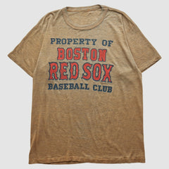 Boston Red Sox 80s T-shirt - Tan Vintage
