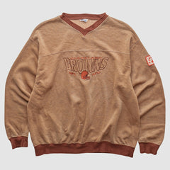 NFL Cleveland Browns CRABLE SPORTSWEAR 90s Pullover Sweatshirt