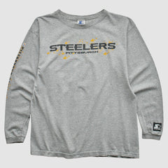 NFL Pittsburgh Steelers Starter 90s Long Sleeve T-shirt