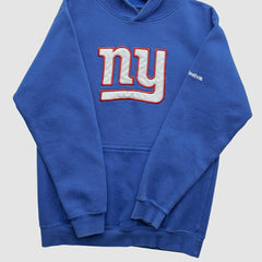 NFL New York Giants Reebok 2000s Hooded Pullover Sweatshirt