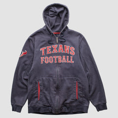 NFL Houston Texans Reebok 2010s Hooded Full Zip Sweatshirt