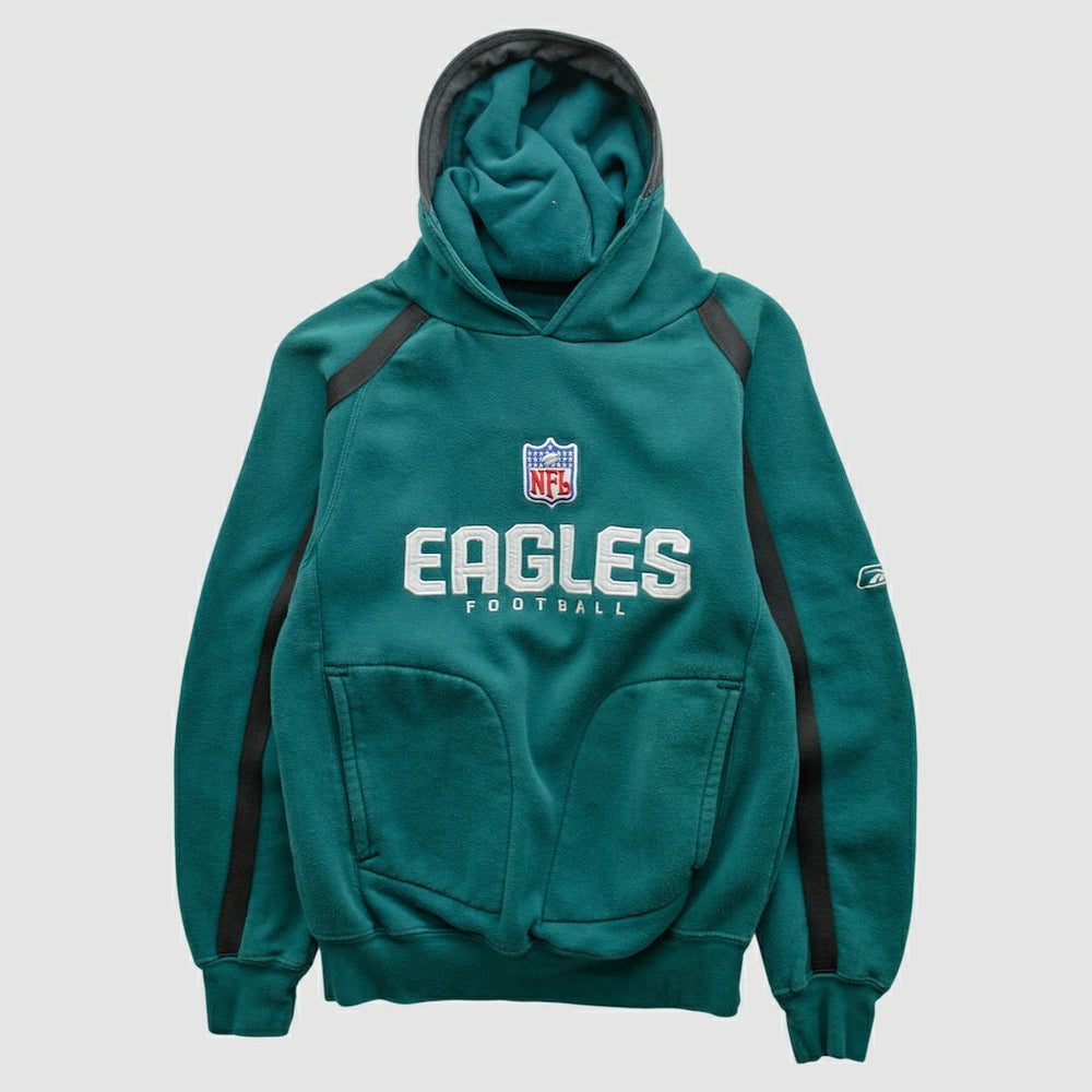 NFL Philadelphia Eagles Reebok 2000s Hooded Pullover Sweatshirt