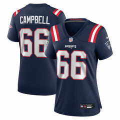NFL New England Patriots Will Campbell Women's Team Game Jersey