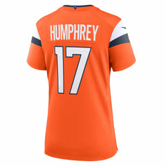 NFL Denver Broncos Lil'Jordan Humphrey Women's Team Game Jersey