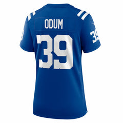 NFL Indianapolis Colts George Odum Women's Team Game Jersey