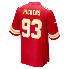 NFL Kansas City Chiefs Zacch Pickens Team Game Jersey