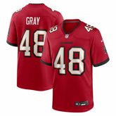NFL Tampa Bay Buccaneers JT Gray Team Game Jersey