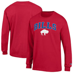 NFL Buffalo Bills Arch Over Logo Long Sleeve T-Shirt