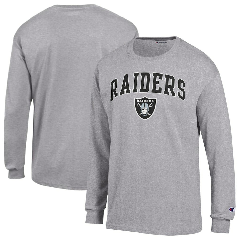 NFL Las Vegas Raiders Arch Over Logo Long Sleeve T-Shirt