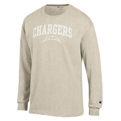 NFL Los Angeles Chargers White Ink Jersey Long Sleeve T-Shirt
