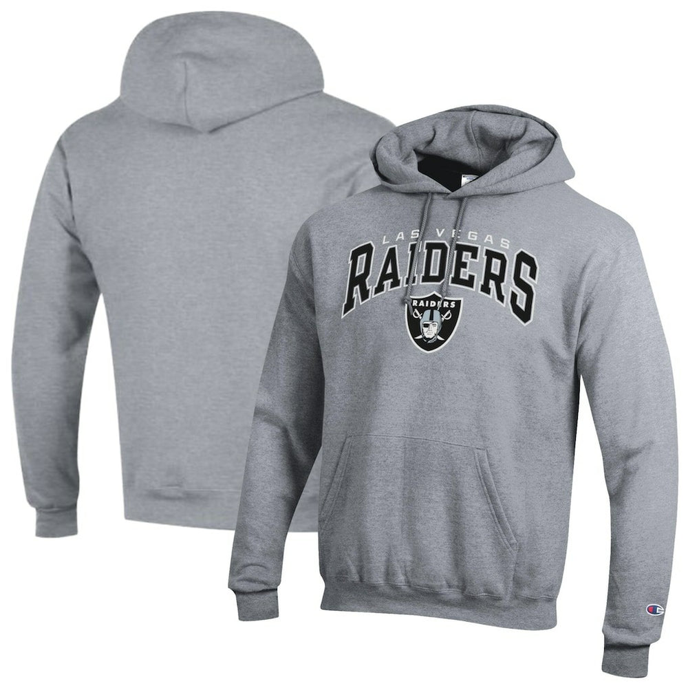 NFL Las Vegas Raiders Powerblend Arch over Logo Hoodie