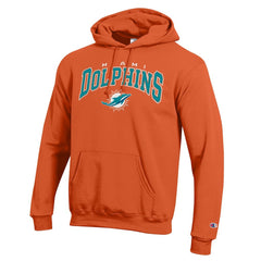 NFL Miami Dolphins Powerblend Arch over Logo Hoodie