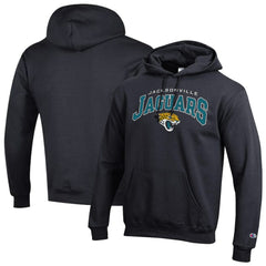 NFL Jacksonville Jaguars Powerblend Arch over Logo Hoodie