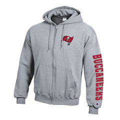 NFL Tampa Bay Buccaneers Powerblend Fleece Full-Zip Hoodie