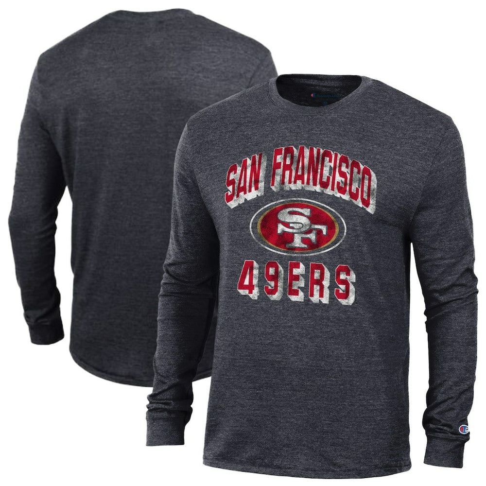 NFL San Francisco 49ers Ultimate Tri-Blend Long Sleeve T-Shirt