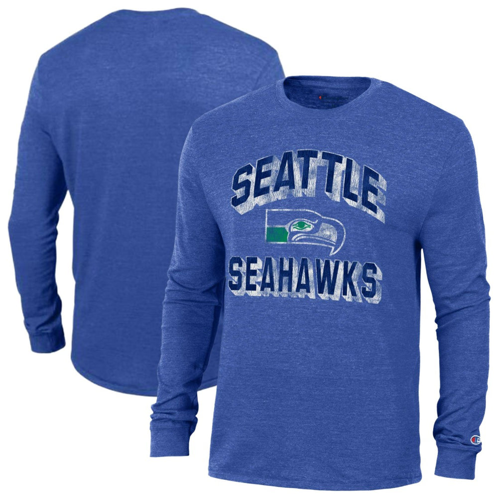 NFL Seattle Seahawks Ultimate Tri-Blend Long Sleeve T-Shirt