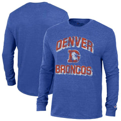 NFL Denver Broncos Ultimate Tri-Blend Long Sleeve T-Shirt