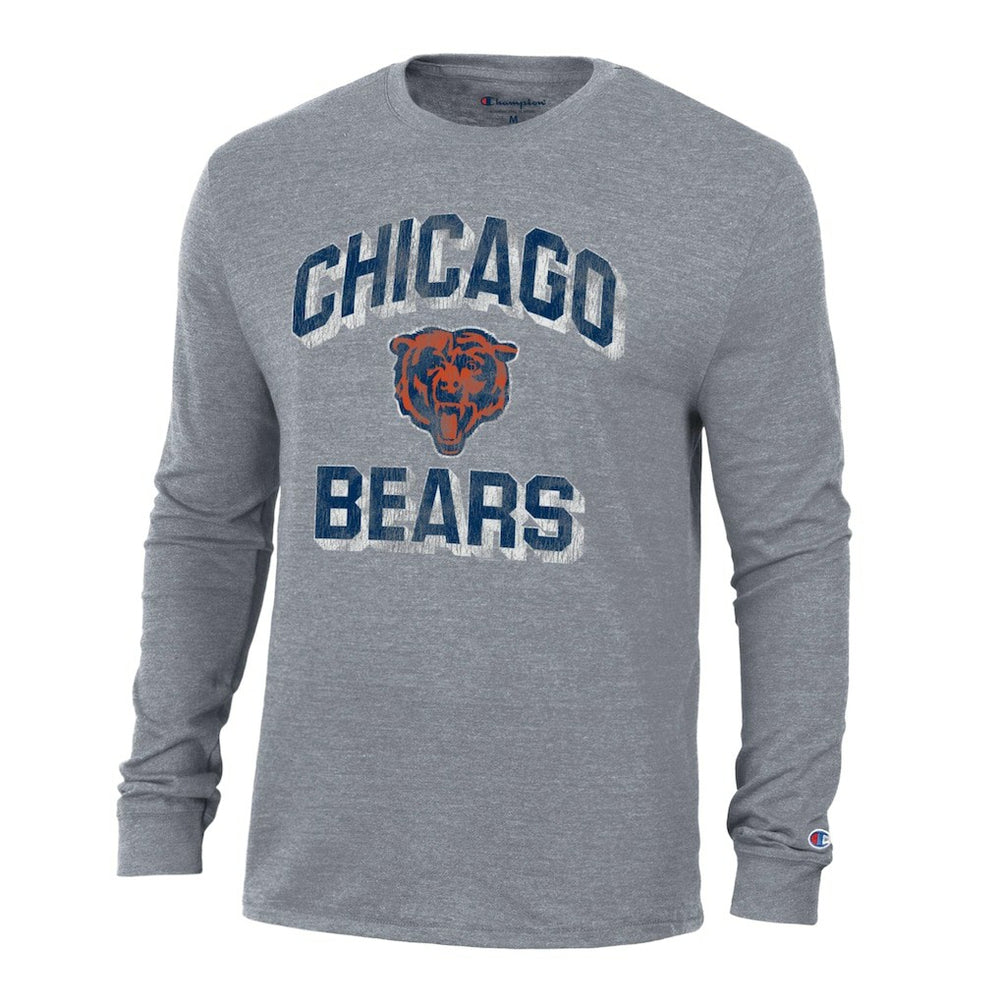 NFL Chicago Bears Ultimate Tri-Blend Long Sleeve T-Shirt