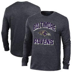NFL Baltimore Ravens Ultimate Tri-Blend Long Sleeve T-Shirt