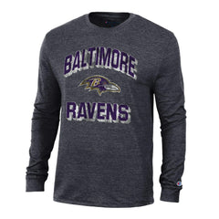 NFL Baltimore Ravens Ultimate Tri-Blend Long Sleeve T-Shirt