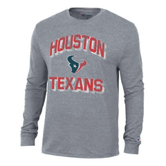 NFL Houston Texans Ultimate Tri-Blend Long Sleeve T-Shirt