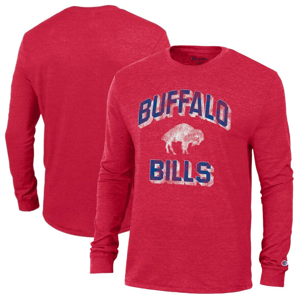 NFL Buffalo Bills Ultimate Tri-Blend Long Sleeve T-Shirt