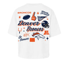 NFL Denver Broncos '47 Women's Collage Script Reed City T-Shirt