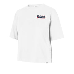 NFL New England Patriots '47 Women's Collage Script Reed City T-Shirt