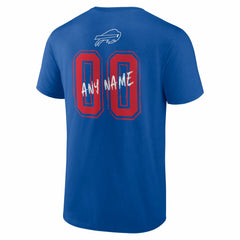 NFL Buffalo Bills Hustle Personalized Name & Number T-Shirt