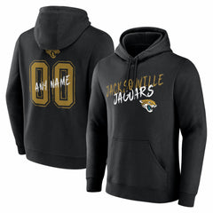 NFL Jacksonville Jaguars Hustle Personalized Name & Number Hoodie