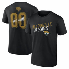 NFL Jacksonville Jaguars Hustle Personalized Name & Number T-Shirt