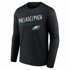 NFL Philadelphia Eagles Hustle Personalized Name & Number Long Sleeve T-Shirt