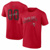 NFL Tampa Bay Buccaneers Hustle Personalized Name & Number T-Shirt