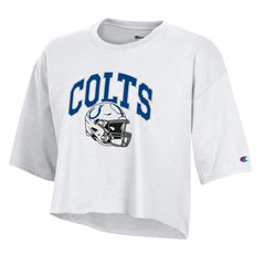 NFL Indianapolis Colts Women's Boyfriend Cropped T-Shirt