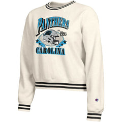 NFL Carolina Panthers Women's Reverse Weave Fleece Sweatshirt