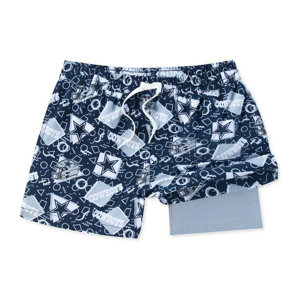 NFL Dallas Cowboys Chubbies Game Day Fit Classic Lined Swim Trunks