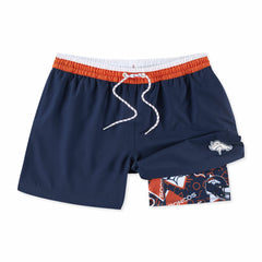 NFL Denver Broncos Chubbies The Secret Lined Swim Trunks