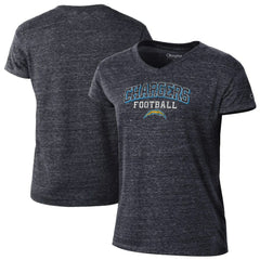 NFL Los Angeles Chargers Women's Triumph Tri-Blend V-Neck T-Shirt