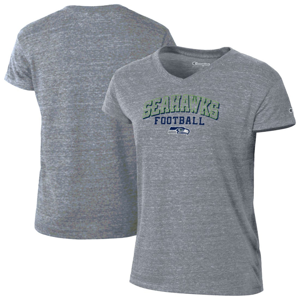 NFL Seattle Seahawks Women's Triumph Tri-Blend V-Neck T-Shirt