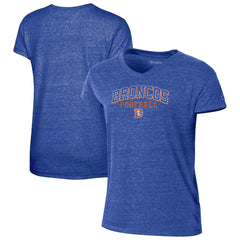 NFL Denver Broncos Women's Triumph Tri-Blend V-Neck T-Shirt