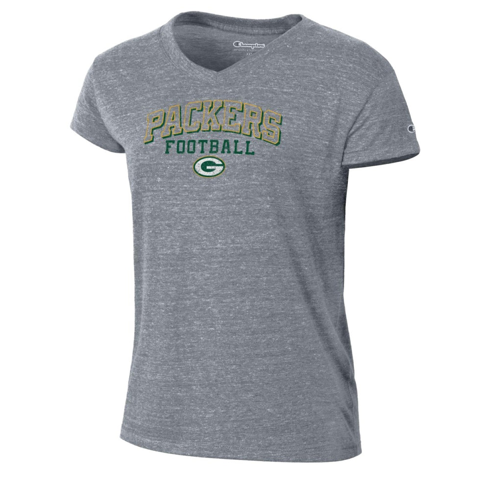 NFL Green Bay Packers Women's Triumph Tri-Blend V-Neck T-Shirt
