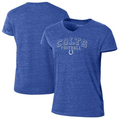 NFL Indianapolis Colts Women's Triumph Tri-Blend V-Neck T-Shirt